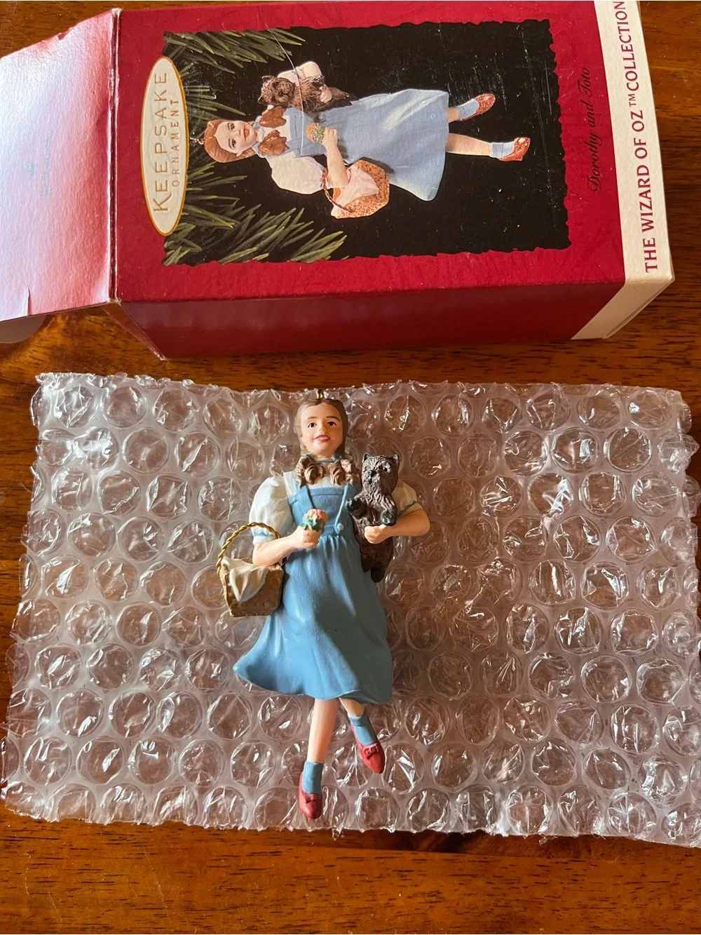 Vintage Hallmark Keepsake Ornament set of 4 Wizard of Oz 1994